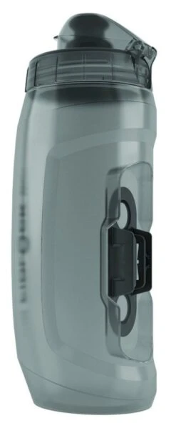 Fidlock Twist Single Bottle 590 Ersatz-Trinkflasche Transparent Schwarz