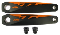 KTM Kurbel Set Macina - Kappa ISIS -E-Bike-Zubehör ktm kurbel set macina kappa isis matt schwarz 170mm q8 schwarz orange
