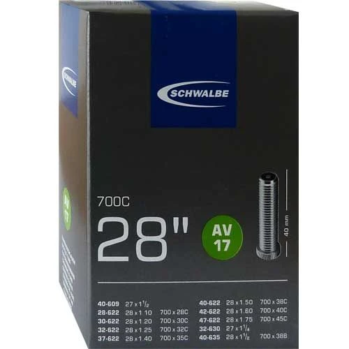 Schwalbe Schlauch AV17 28" 700C 3 Schwalbe Schlauch AV17 28" 700C