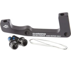 SHIMANO Scheibenbremsadapter Postmount Bremssattel Auf IS-Gabel/-Rahmen -E-Bike-Zubehör shimano scheibenbremsadapter is postmount smmaf203psa